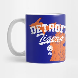 Detroit, Michigan - Motor City Kitties - 2023 Mug